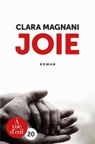 Couverture du livre « Joie » de Clara Magnani aux éditions A Vue D'oeil