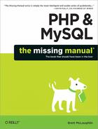 Couverture du livre « PHP & MySQL ; the missing manual » de Brett D. Mclaughlin aux éditions O'reilly Media