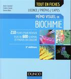 Couverture du livre « Memo visuel de biochimie - 2e ed. - licence / prepas / capes (2e édition) » de Coumoul/Dardel/Blanc aux éditions Dunod
