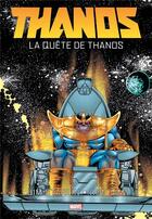 Couverture du livre « Thanos : la quête de Thanos » de Jim Starlin et Ron Lim aux éditions Panini