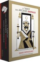 Couverture du livre « Le tarot des arcanes animaux » de David Depasquale aux éditions Medicis