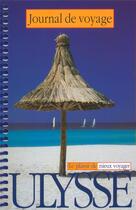 Couverture du livre « Journal de voyage plage » de  aux éditions Ulysse