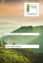 Couverture du livre « Les interviews » de Brice Severin Mabialou Dandou aux éditions Muse