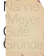 Couverture du livre « Nanne meyer gute grunde. zeichnungen 1979-2019 /allemand » de  aux éditions Hatje Cantz