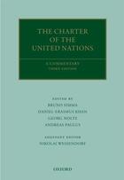 Couverture du livre « The Charter of the United Nations: A Commentary » de Wessendorf Nikolai aux éditions Oup Oxford