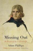 Couverture du livre « On Missing Out » de Adam Phillips aux éditions Hamish Hamilton