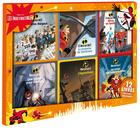 Couverture du livre « Coffret 12 livres ; les indestructibles 1 et 2 » de Disney aux éditions Disney Hachette