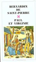 Couverture du livre « Paul et virginie » de Bernardin De Saint-P aux éditions Flammarion