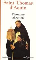 Couverture du livre « L'homme chretien foi vivante numero 392 » de Menessier A aux éditions Cerf