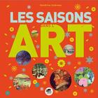 Couverture du livre « Les saisons dans l'art » de Sandrine Andrews aux éditions Oskar
