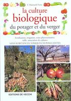Couverture du livre « La culture biologique du potager » de Fausta Mainardi-Fazio aux éditions De Vecchi