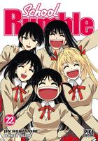 Couverture du livre « School rumble Tome 22 » de Jin Kobayashi aux éditions Pika