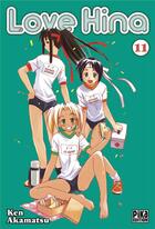 Couverture du livre « Love Hina Tome 11 » de Ken Akamatsu aux éditions Pika