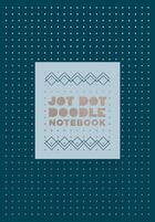 Couverture du livre « JOT DOT DOODLE NOTEBOOK - BLUE AND SILVER » de  aux éditions Abrams