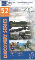 Couverture du livre « Clare/galway gort » de  aux éditions Ordnance Survey