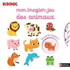 Couverture du livre « Mon imagier-jeu des animaux » de Nathalie Choux aux éditions Nathan