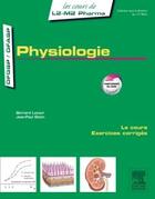 Couverture du livre « Physiologie » de Brigitte Lacour et Jean-Paul Belon aux éditions Elsevier-masson