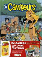 Couverture du livre « Les campeurs T.3 ; les petits rats de l'apéro » de Eric Maltaite et Veerle Swinnen et Dugomier aux éditions Bamboo