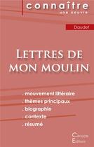 Couverture du livre « Lettres de mon moulin, d'Alphonse Daudet » de  aux éditions Editions Du Cenacle