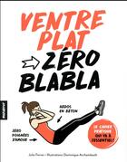 Couverture du livre « Ventre plat » de Dominique Archambault et Julie Ferrez aux éditions Marabout
