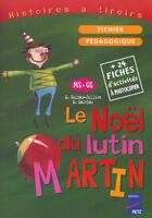 Couverture du livre « Le noel de lutin martin » de Magdalena Guirao-Jullien aux éditions Retz