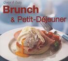 Couverture du livre « Brunch et petit-déjeuner » de  aux éditions Elcy