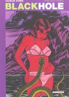 Couverture du livre « Black hole t.4 ; reine des lezards » de Charles Burns aux éditions Delcourt