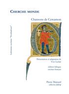 Couverture du livre « Cherche monde » de Cercamon aux éditions Pierre Mainard