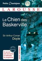 Couverture du livre « Le chien des Baskerville » de Arthur Conan Doyle aux éditions Larousse