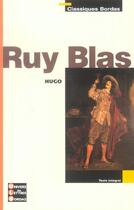Couverture du livre « Ruy Blas » de Victor Hugo aux éditions Bordas