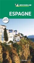 Couverture du livre « Le guide vert ; Espagne » de Collectif Michelin aux éditions Michelin