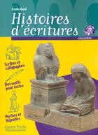 Couverture du livre « Histoires d'ecritures » de Estelle Girard aux éditions Pere Castor