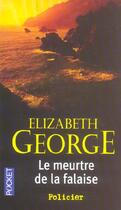 Couverture du livre « Le meurtre de la falaise » de Elizabeth George aux éditions Pocket