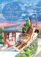 Couverture du livre « La fille du temple aux chats Tome 5 » de Makoto Ojiro aux éditions Soleil