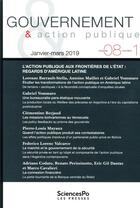 Couverture du livre « Gouvernement et action publique 8 t1 » de  aux éditions Presses De Sciences Po