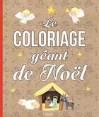 Couverture du livre « Le coloriage géant de Noël » de Melanie Grandgirard aux éditions Mame