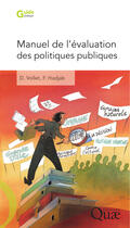 Couverture du livre « Manuel de l'évaluation des politiques publiques » de Dominique Vollet et Farid Hadjab aux éditions Quae