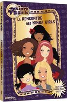 Couverture du livre « Kinra girls Tome 1 : la rencontre des Kinra girls » de Moka et Anne Cresci aux éditions Play Bac