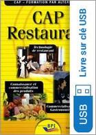 Couverture du livre « CAP restaurant ; 2e année ; version professeur sur clé USB » de J-F Augez-Sartral aux éditions Editions Bpi