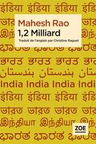 Couverture du livre « 1,2 milliard » de Mahesh Rao aux éditions Zoe
