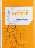 Couverture du livre « How to sketch: people » de Pagett aux éditions Apple Press