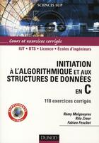 Couverture du livre « Initiation à l'algorithmique » de Malgouyres et Feschet et Zrour aux éditions Dunod