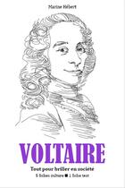 Couverture du livre « Voltaire » de Marine Hebert aux éditions Editions De L'ebook Malin