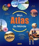 Couverture du livre « Mon atlas du monde (édition 2018) » de Patrick David aux éditions Philippe Auzou