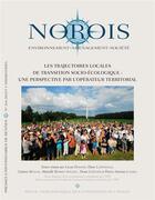 Couverture du livre « Les trajectoires locales de transition socio-ecologique : une perspective par l'operateur territoria » de  aux éditions Pu De Rennes