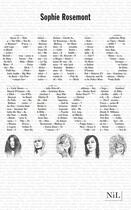 Couverture du livre « Girls rock » de Sophie Rosemont aux éditions Nil