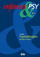 Couverture du livre « Enfances & psy 012 - psychoterapies » de  aux éditions Eres