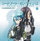 Couverture du livre « Sword Art Online ; calendrier (édition 2017) » de Kiseki Himura et Reki Kawahara aux éditions Ynnis