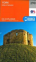 Couverture du livre « York selby & tadcaster » de  aux éditions Ordnance Survey