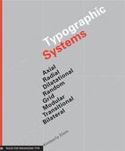 Couverture du livre « Typographic systems » de Kimberly Elam aux éditions Princeton Architectural